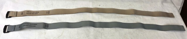 (95) Unused Gray & Tan Riggers Belts, Size 44 (95) Unused Gray & Tan Riggers Belts, Size 44