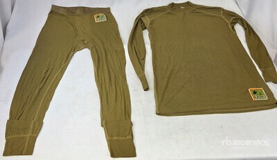 (36) USMC Frog Coyote Base Layer Silkweight Sets