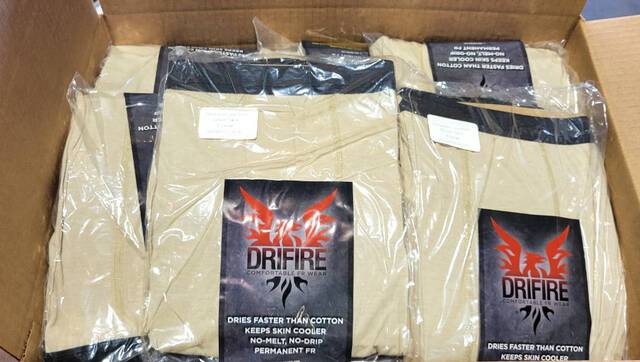 (120) Unused X-Large Drifire Tan Thermal Drawers (120) Unused X-Large Drifire Tan Thermal Drawers