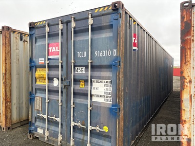 40 ft High Cube Conteneur de stockage