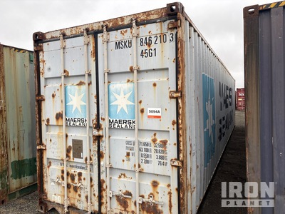 2003 40 ft High Cube Conteneur de stockage