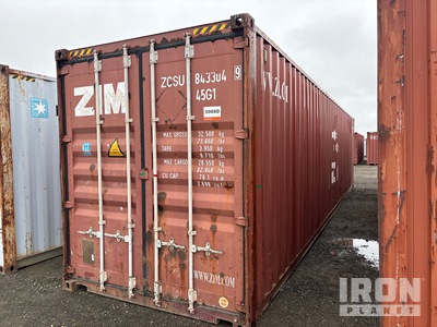 40 ft High Cube Contenedor de almacenamiento
