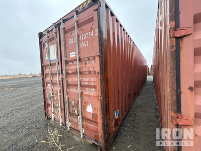 40 ft High Cube Conteneur de stockage