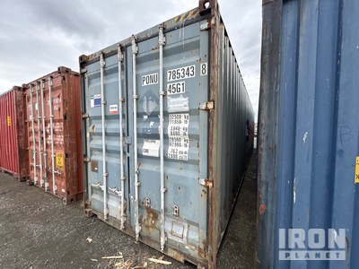 40 ft High Cube Contenedor de almacenamiento