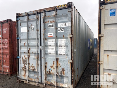 40 ft High Cube Conteneur de stockage