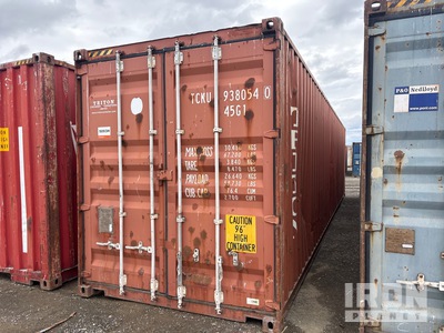 2002 40 ft High Cube Storage Container