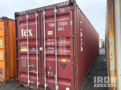 40 ft High Cube Conteneur de stockage