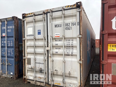 2007 40 ft High Cube Conteneur de stockage