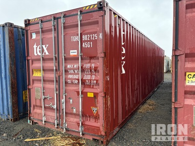 40 ft High Cube Kontener magazynowy