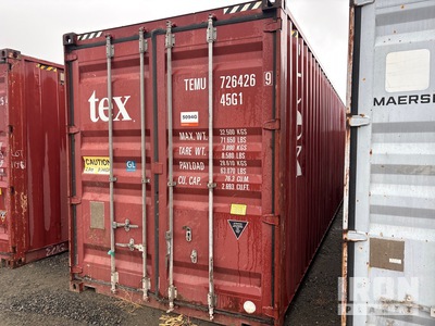 2014 40 ft High Cube Conteneur de stockage