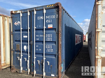 40 ft High Cube Contenedor de almacenamiento