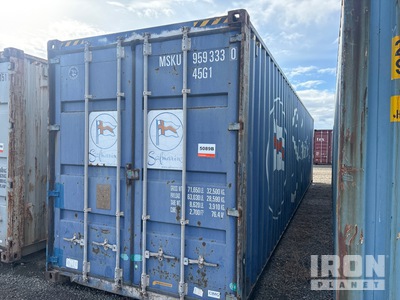 40 ft High Cube Contenedor de almacenamiento
