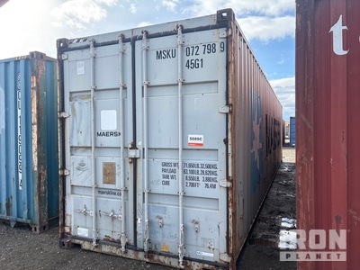 40 ft High Cube Contenedor de almacenamiento