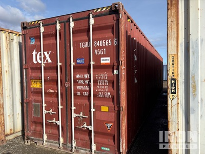 40 ft High Cube Contenedor de almacenamiento