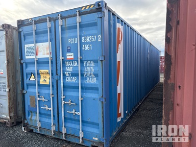40 ft High Cube Contenedor de almacenamiento