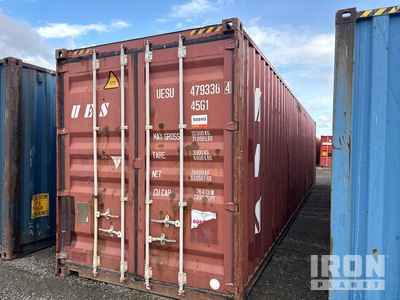 40 ft High Cube Contenedor de almacenamiento