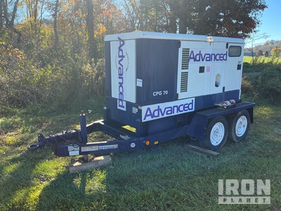 2011 Chicago Pneumatic CPG70JD 56 kW Mobile Generator Set