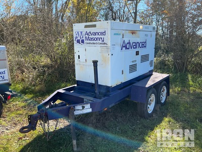 2005 Airman SDG65S 63 kVA Mobile Generator Set
