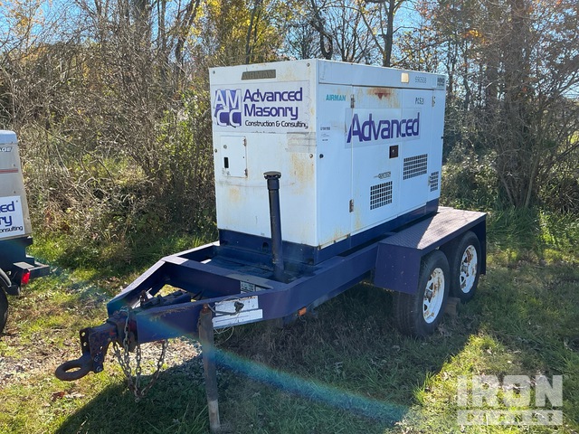 2005 Airman SDG65S 63 kVA Mobile Generator Set