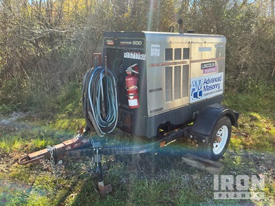 2012 Lincoln Vantage 500 500 A Mobile Multi-Process Engine Driven Welder