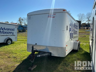 2013 American Hauler Industries 16 ft T/A Kastenanhänger