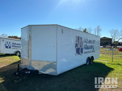 2013 Homesteader 824PT 25 ft T/A Enclosed Trailer
