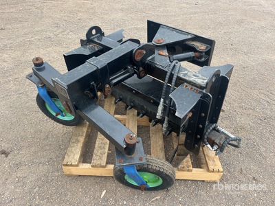 2026 GIYI MPR42 620 mm Mini Skid Steer Power Rake