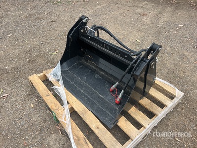 2025 GIYI XKH39 620 mm Multi-Purpose Mini Skid Steer Bucket (Unused)