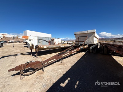 1990 Special 11 ft T/A Pup Demolition Tipping Trailer