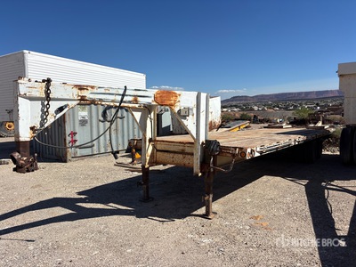 1994 Walton 20KBG 30 ft T/A Gooseneck Remorque pour équipement