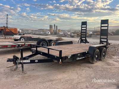 2020 CB 14 ft T/A Remorque pour équipement