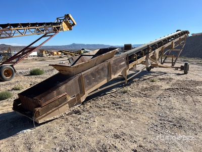 30 in x 78 ft Portable Stacking Conveyor