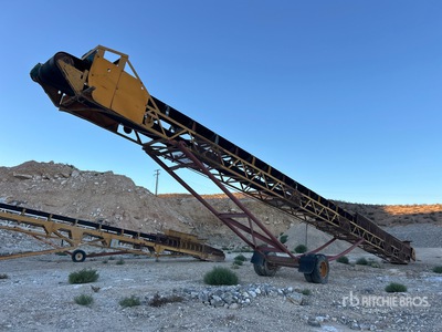 36 in x 81 ft Portable Radial Stacking Transportband