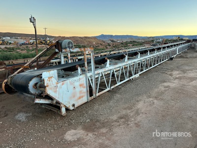 24 in x 105 ft Radial Stacking Conveyor