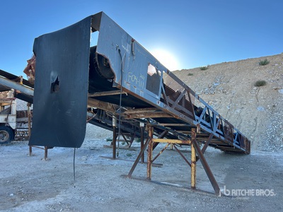 30 in x 33 ft Stationary Transfer Förderband