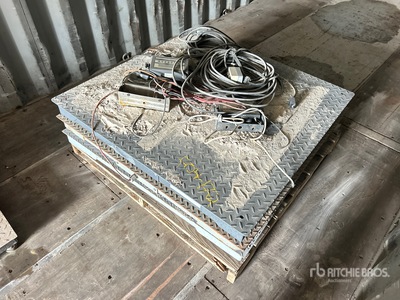 4 ft x 4 ft 10000 lb Báscula