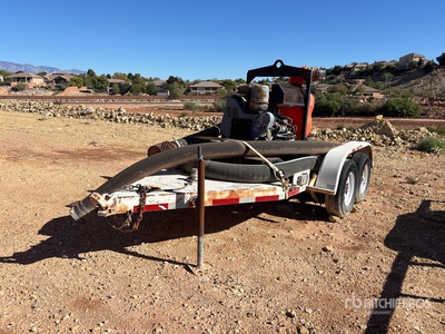 Multiquip MQ600TD80 Trailer-Mounted Bomba de agua