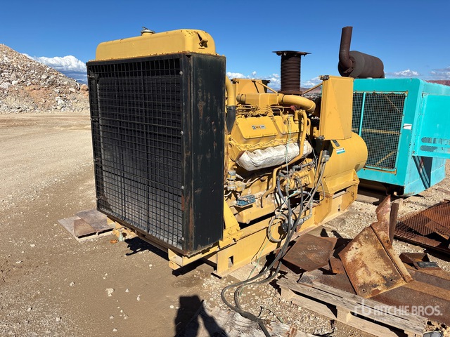 3412 500 kVA Skid-Mounted Generator Set