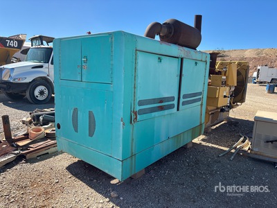 Cat D343A 250 kW Skid-Mounted Generador