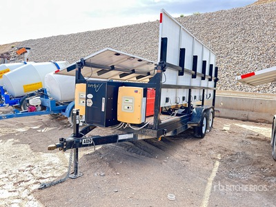 2012 DC Solar MSG SCT 20 15.3 kW Mobile Generatore