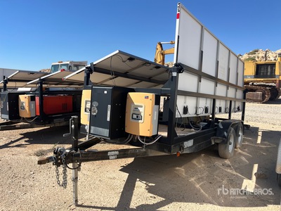 2012 Larson T/A Drawbar Solar Trailer
