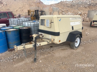 2001 Ingersoll Rand P185WJD 185 cfm Mobile Compresseur à air