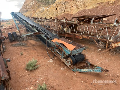 24 in x 39 ft Portable Radial Stacking Conveyor