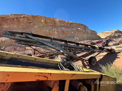 24 in x 39 ft Portable Radial Stacking Conveyor