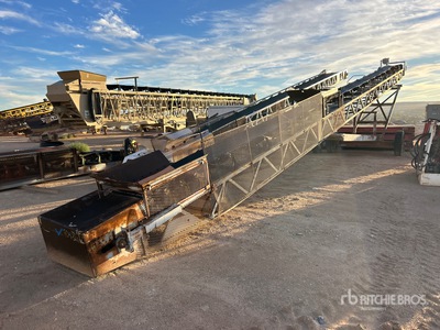 24 in x 58 ft Portable Stacking Conveyor
