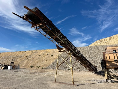 24 in x 60 ft Stationary Stacking ناقل