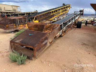 35 in x 53 ft Portable Stacking Conveyor