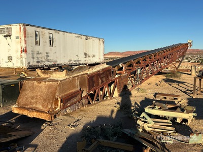 36 in x 100 ft Portable Radial Stacking Förderband