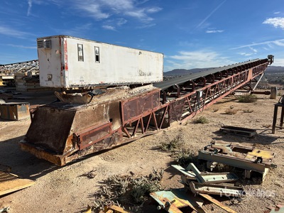 36 in x 100 ft Portable Radial Stacking Förderband