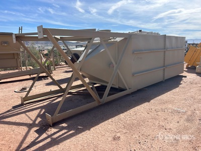 7 ft x 7 ft x 22 ft Colector de Polvos para Filtros de Bolsas